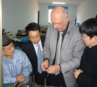 德國電機制造商專家來我公司指導